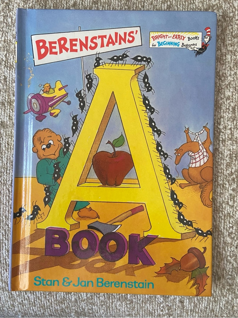 Dr. SEUSS ~ BERENSTAINS' A BOOK ~ 1997 HARDCOVER ~ BRIGHT & EARLY BOOKS